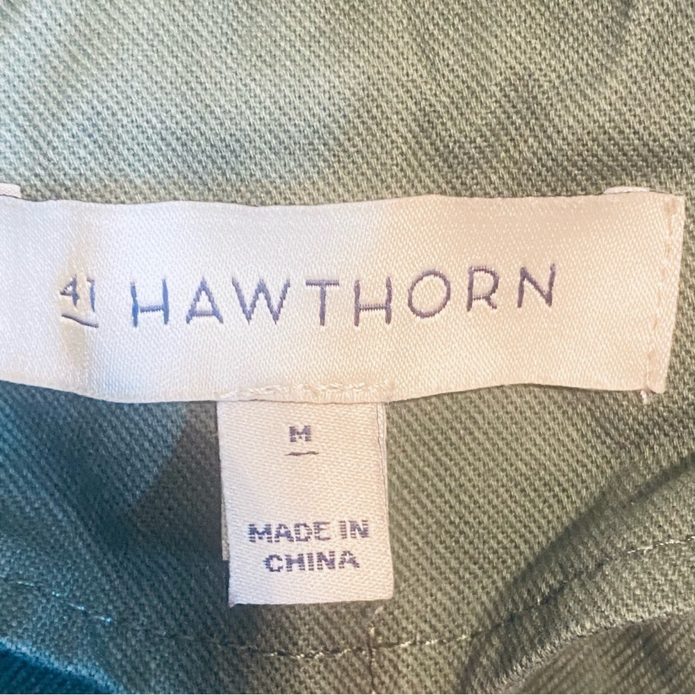 41 Hawthorn Green Vest with Bright Orange Trim - Picture 5 of 7